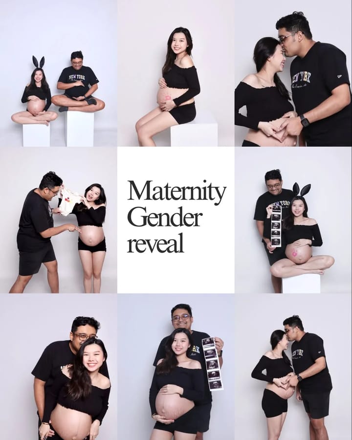 Maternity Package package example from M Selfie Studio